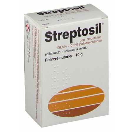 Streptosil Con Neomicina 99,5% + 0,5% Polvere Cutanea 10 gr