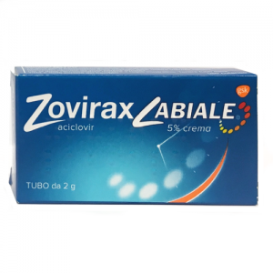 Zoviraxlabiale 5% Crema Aciclovir 2 gr herpes