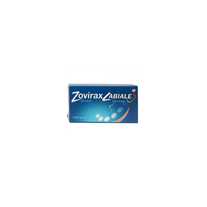 Zoviraxlabiale 5% Crema Aciclovir 2 gr herpes
