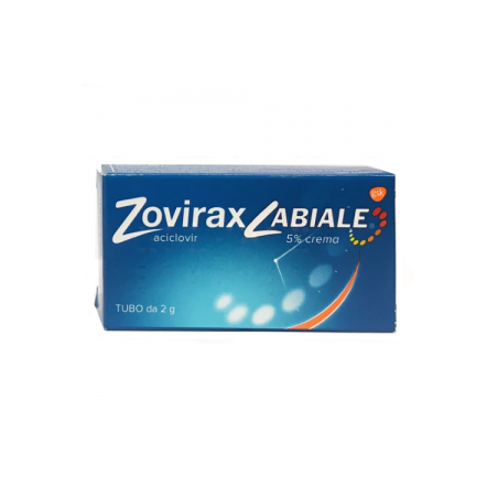 Zoviraxlabiale 5% Crema Aciclovir 2 gr herpes