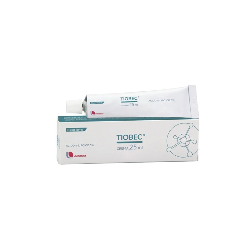 Tiobec crema acido lipoico 5% 25 ml