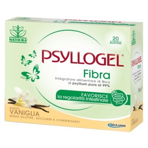 Psyllogel Fibra per la motilità intestinale - 20 Bustine Gusto Vaniglia
