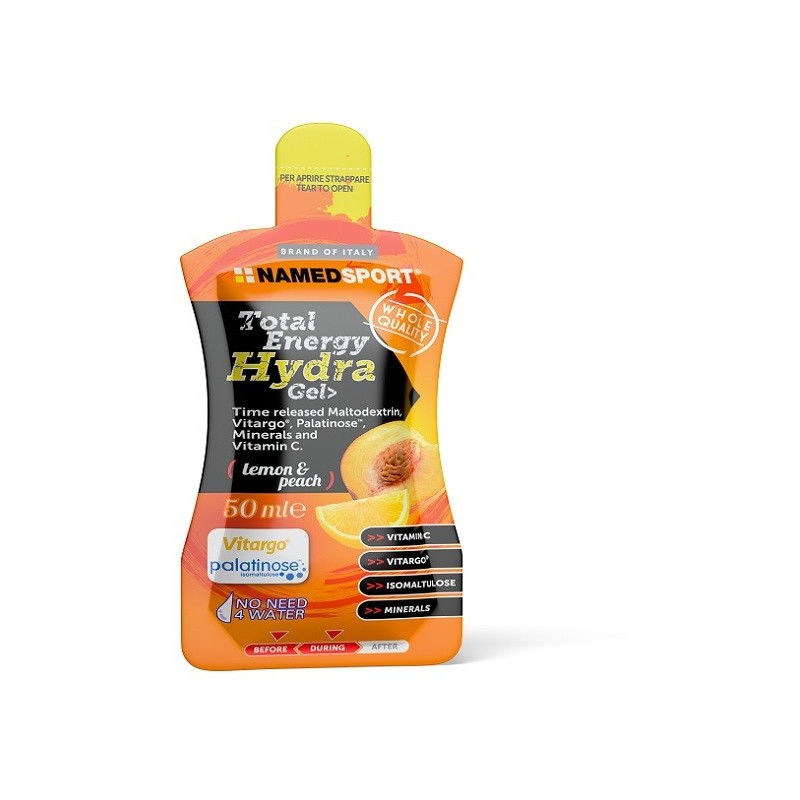 Total energy hydra gel lemon & peach 50 ml