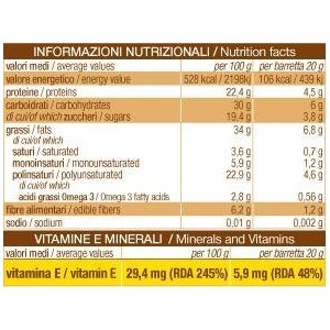 Sarchio Barrette Semi Di Girasole/lino 4x20 G Sarchio Barrette Semi Di Girasole/lino 4x20 G