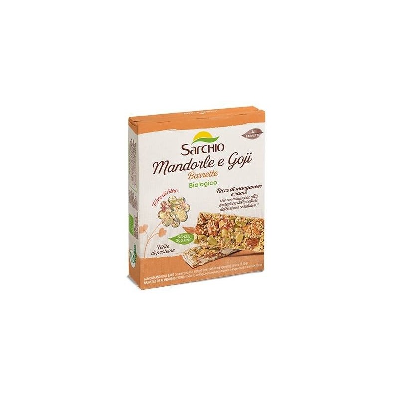 Sarchio Barrette Mandorle E Goji 4x20 G