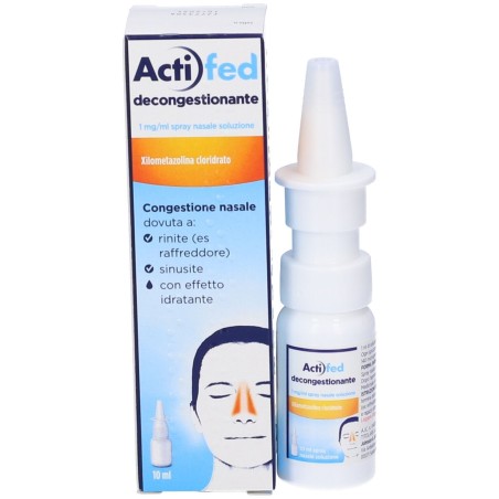 Actifed Decongestionante Lenitivo Spray Nasale Flacone 10Ml
