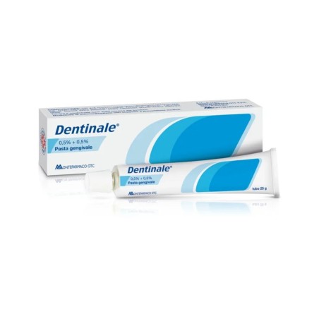 Dentinale 0,5%+0,5% Pasta Gengivale Antidolorifica - 25g