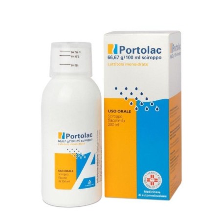 Portolac 66,67 G/100 Ml Sciroppo Lattitolo Monoidrato