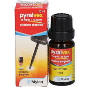 Pyralvex*fl 10ml 0,5%+0,1% gen