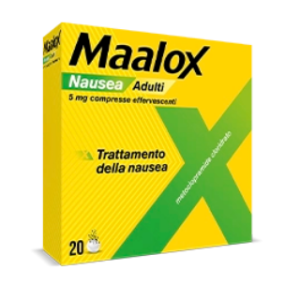 Maalox Nausea Adulti 5 Mg 20 Compresse Effervescenti