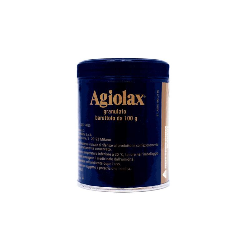 Agiolax granulato barattolo 100 gr per la stitichezza occasionale