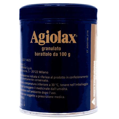 Agiolax granulato barattolo 100 gr per la stitichezza occasionale