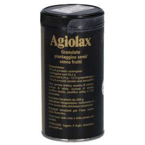 Agiolax Granulato barattolo 250 gr per la stitichezza occasionale