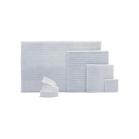 Medicazione in hydrofiber e ioni argento intessuta in lyocell aquacel ag + extra 10x10cm 10 pezzi