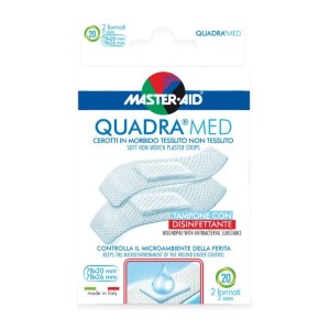 Pietrasanta Pharma Cerotto Master-aid Quadra Dermoattivo Formati Assortiti 20 Pezzi