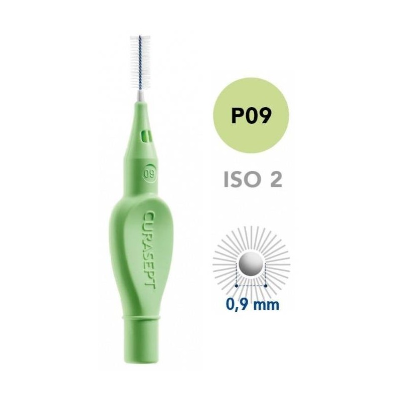 Curasept Proxi P09 Verde Chiaro/light Green 5 Pezzi Curasept Proxi P09 Verde Chiaro/light Green 5 Pezzi