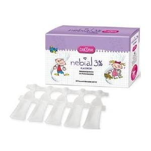 Buona Societa' Benefit Nebial Flaconcini Soluzione Salina Ipertonica 3% Con Acido Ialuronico 20x5 Ml