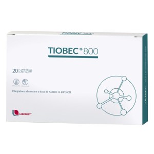 Tiobec 800 20 compresse fast-slow 32 g