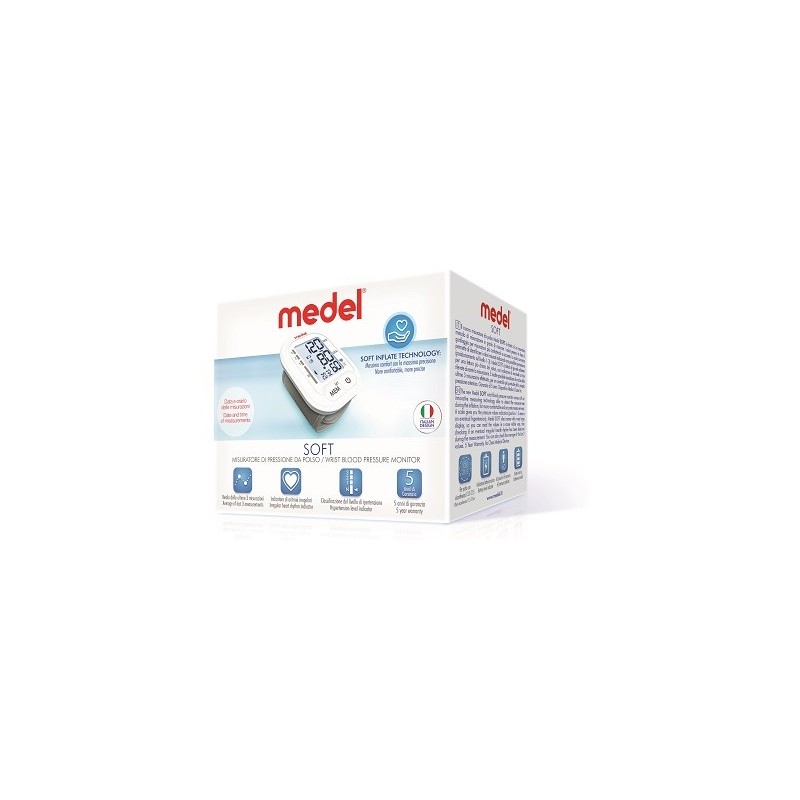 Medel Soft Misuratore di Pressione Da Polso - 1 pezzo