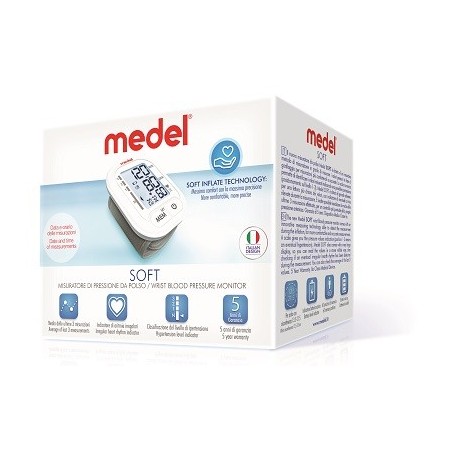 Medel Soft Misuratore di Pressione Da Polso - 1 pezzo