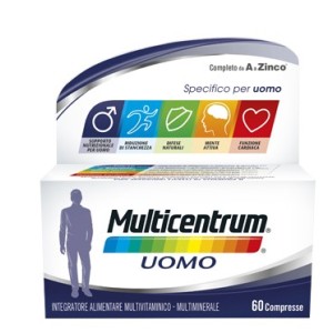Multicentrum Uomo Integratore  Multivitaminico - 60 Compresse