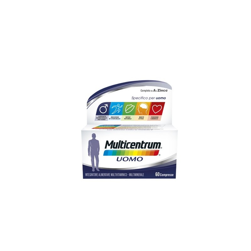 Multicentrum Uomo Integratore  Multivitaminico - 60 Compresse