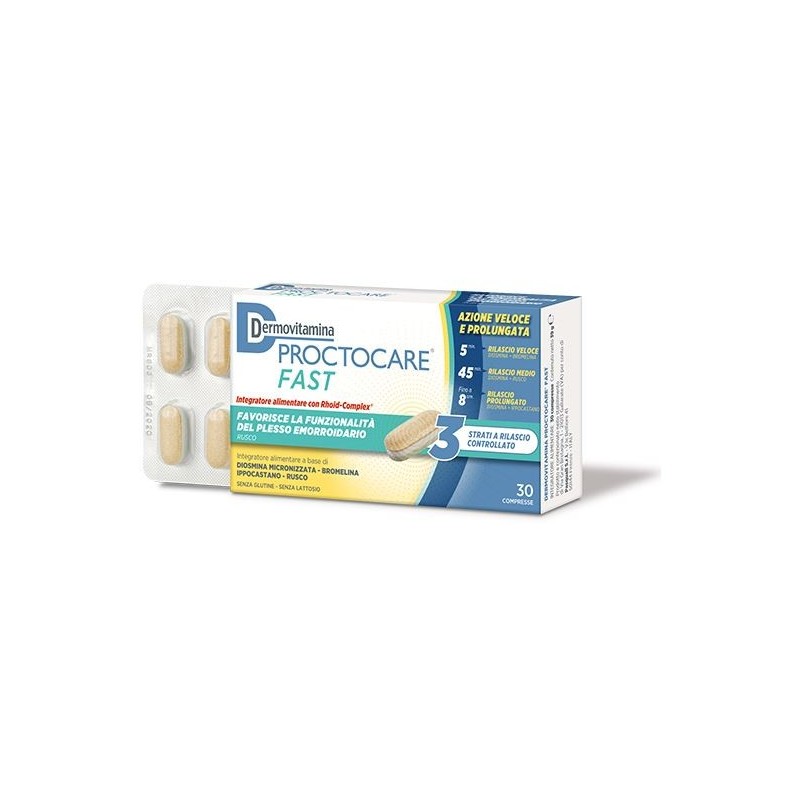 Dermovitamina proctocare fast