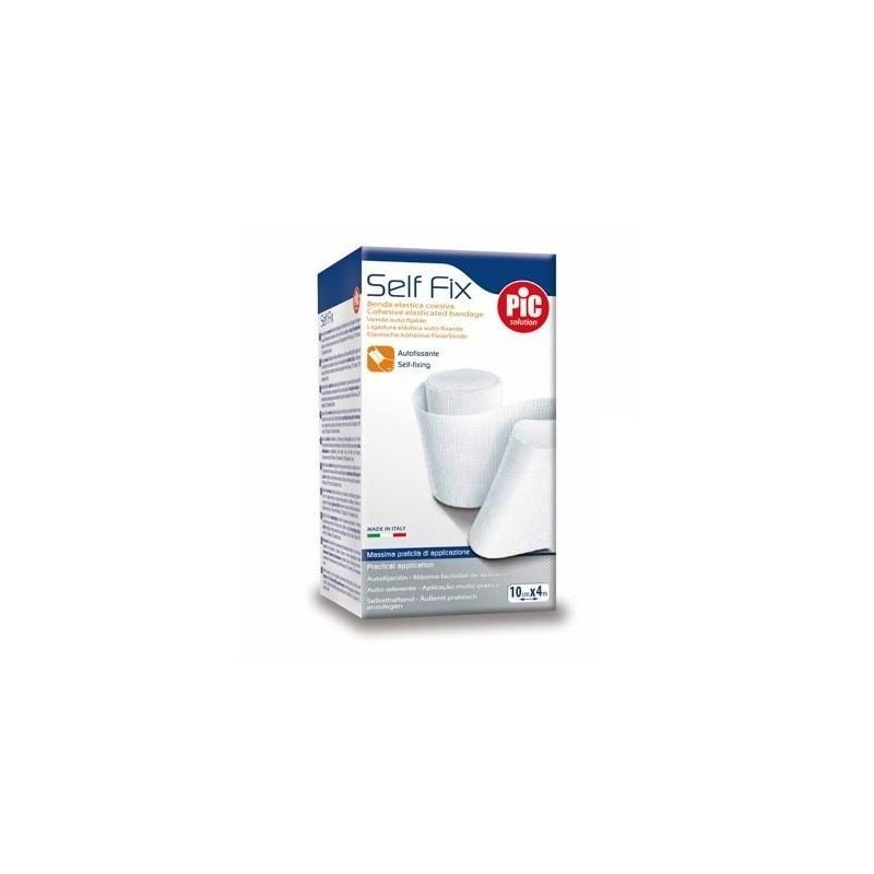 Benda elastica autoadesiva pic self fix 10x400 cm fustella Benda elastica autoadesiva pic self fix 10x400 cm fustella