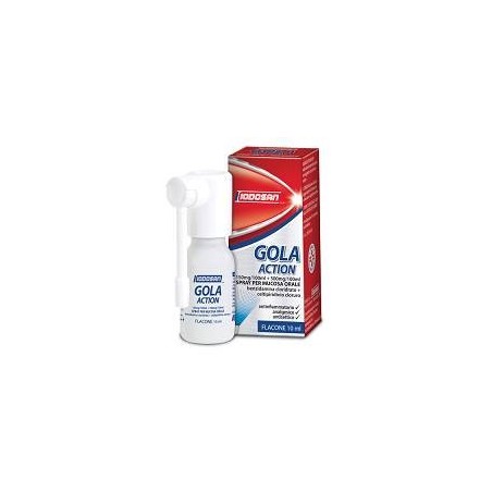 Gola Action 1,5 Mg/ml + 5 Mg/ml Spray Per Mucosa Orale antinfiammatorio analgesico e antisettico