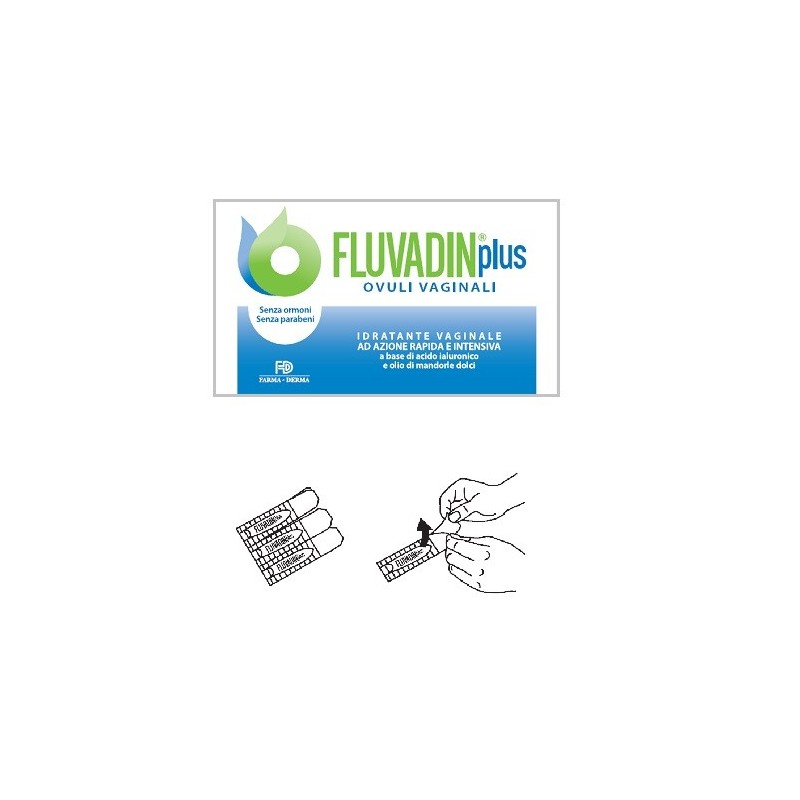 Ovuli vaginali fluvadin plus 10 pezzi Ovuli vaginali fluvadin plus 10 pezzi