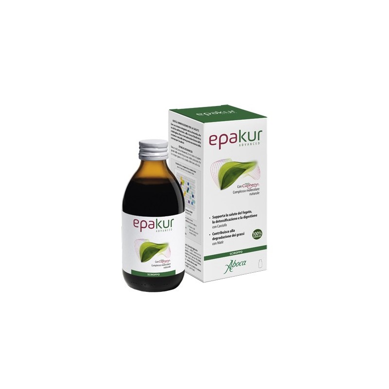 Aboca Epakur Advanced Sciroppo depurativo e detossificante fegato 320 G