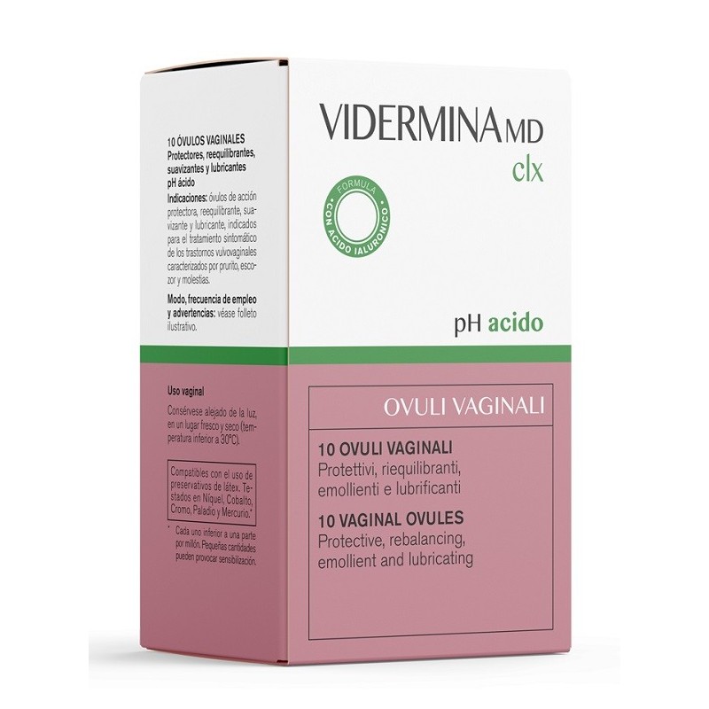 Vidermina clx ovuli 10 pezzi md