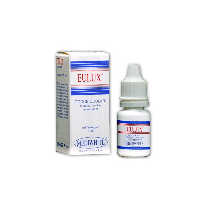 Mediwhite Eulux Gocce Oculari Naturali Vegetali Camomilla 10 Ml Mediwhite Eulux Gocce Oculari Naturali Vegetali Camomilla 10 Ml