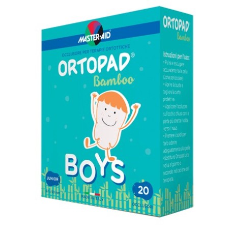Cerotto oculare per ortottica ortopad boys m 5,4x7,6 20 pezzi Cerotto oculare per ortottica ortopad boys m 5,4x7,6 20 pezzi