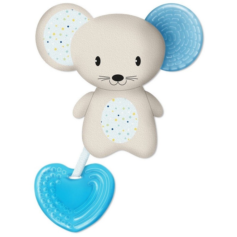 Chicco massaggiagengive friends azzurro