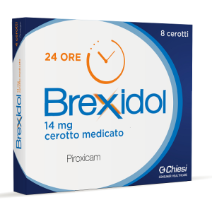 Brexidol 14 Mg 8 Cerotti Medicati per dolori articolari e muscolari