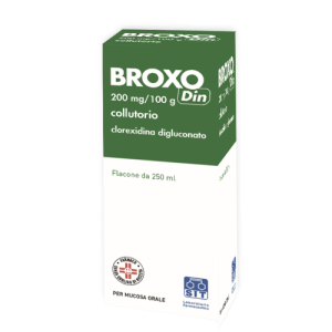 Sit Laboratorio Farmac. Broxo Din 200 Mg/100 g Collutorio Clorexidina Digluconato