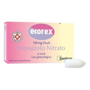 Teofarma Ecorex 150 Mg 6 Ovuli Econazolo Nitrato