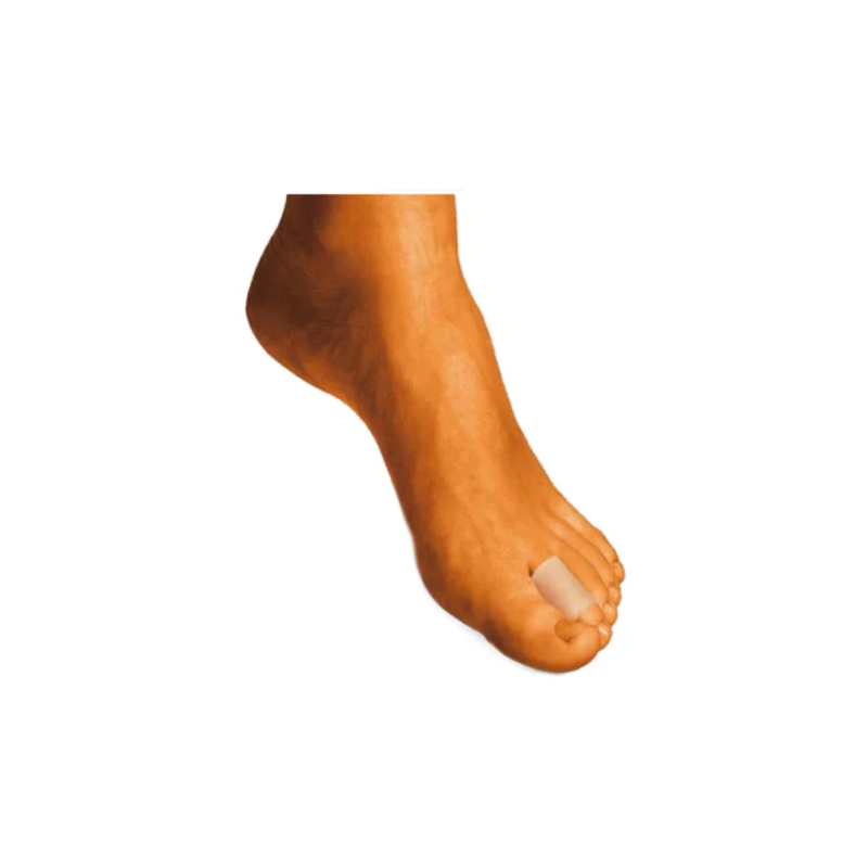 OK Ped Tubo proteggi dita in gel polimero Rivestito Taglia S 1 Pezzo