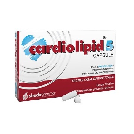 Cardiolipid 5 Integratore per il colesterolo 30 capsule Cardiolipid 5 Integratore per il colesterolo 30 capsule