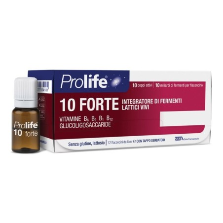 Prolife 10 Forte Fermenti Lattici Vivi - 12 Flaconcini