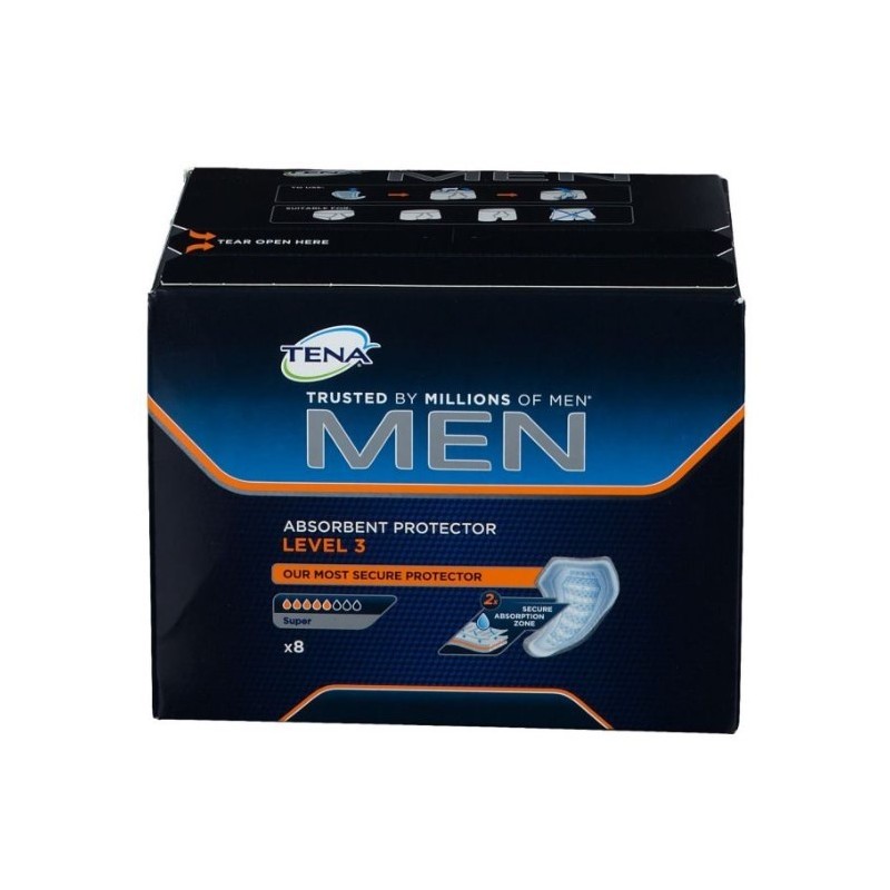 Essity Italy Tena Men Livello 3 8 Pezzi