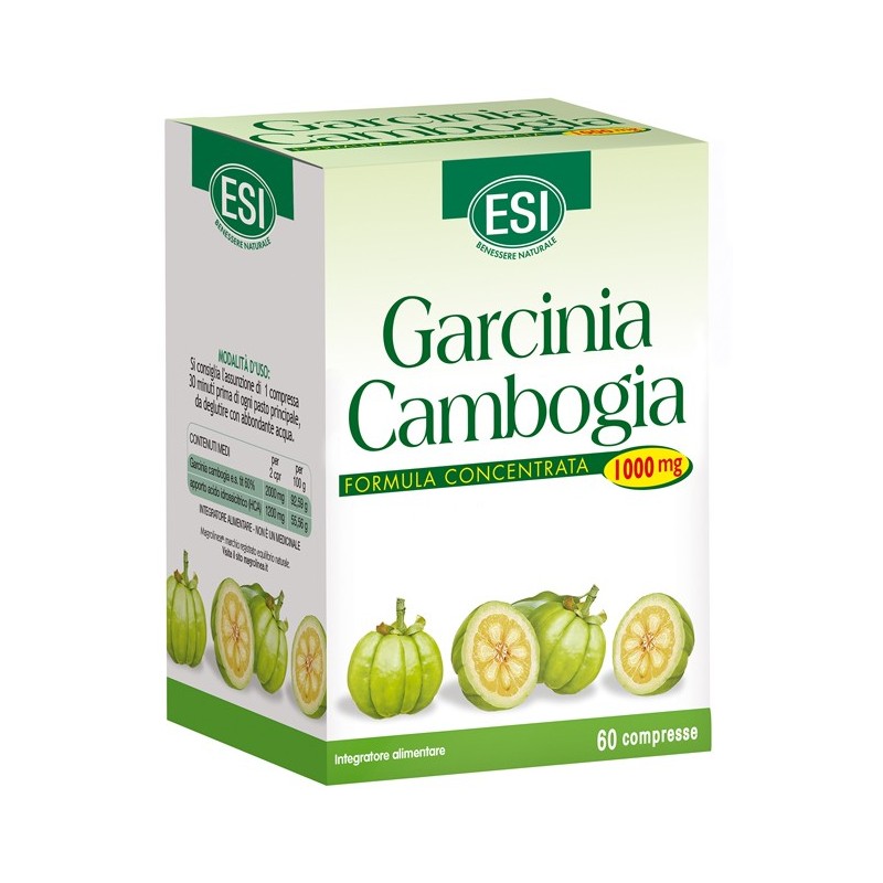 Garcinia cambogia 1000 mg 60 compresse Garcinia cambogia 1000 mg 60 compresse