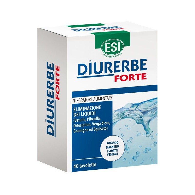 Diurerbe forte 40 tavolette 1350 mg