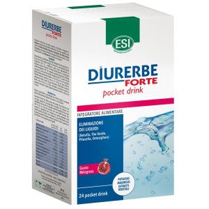 Diurerbe forte pocket drink melograno 24 x 20 ml