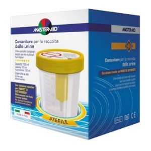 Contenitore raccolta urina sottovuoto master-aid 120 ml
