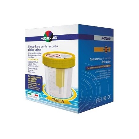 Contenitore raccolta urina sottovuoto master-aid 120 ml