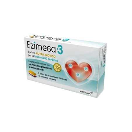 Ezimega 3 funzionalità cardiaca 20 Compresse