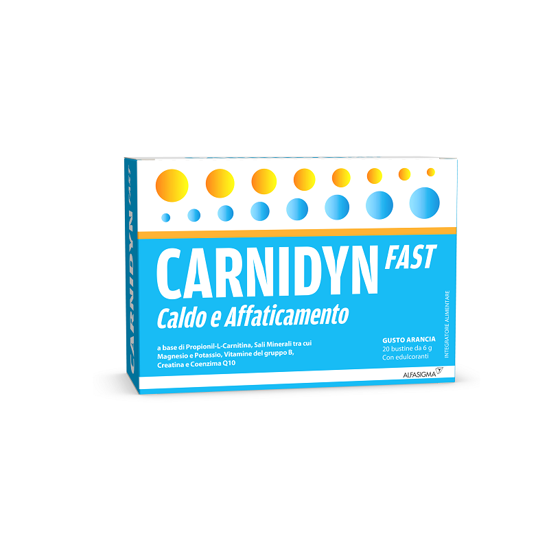 Carnidyn Fast caldo e affaticamento 20 Bustine
