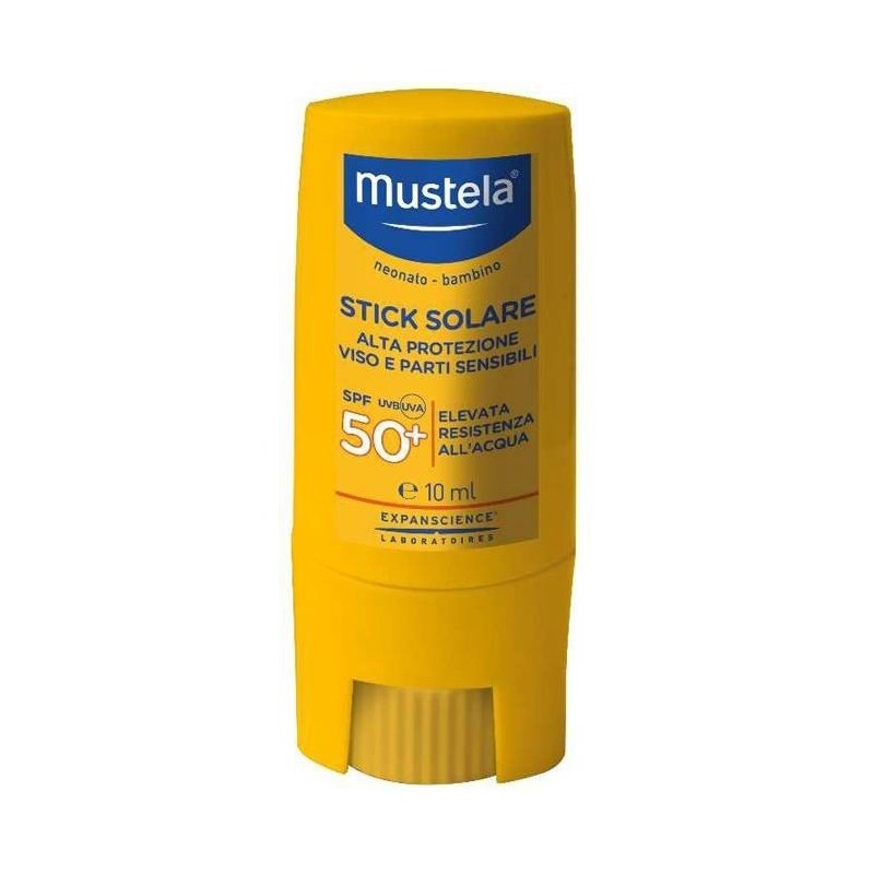 Mustela stick solare protezione molto alta spf50+ 10 ml